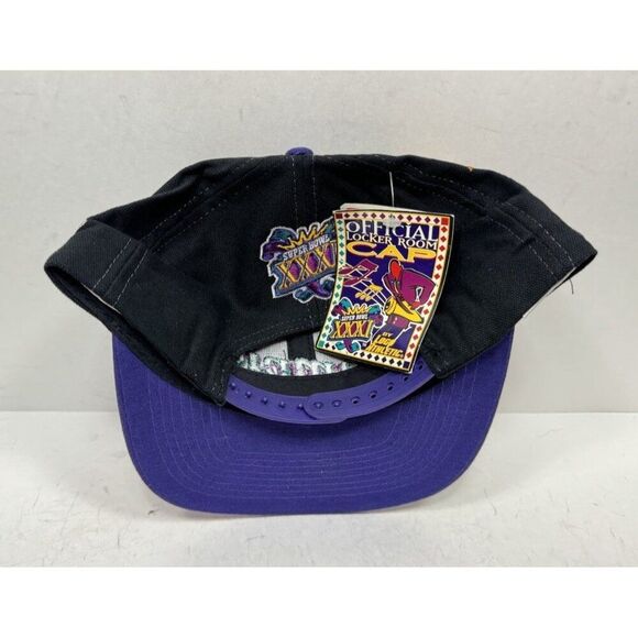 NWT Super Bowl XXXI Green Bay Packers Logo Athletic Snapback Hat - Picture 3 of 5